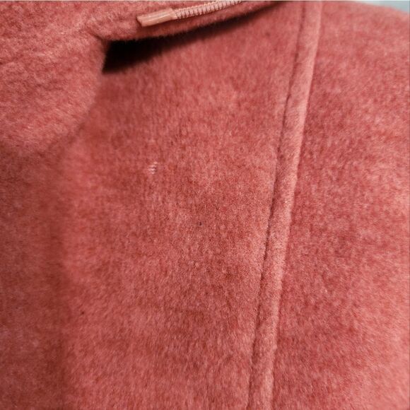 L.L. Bean Women's Wool Blend Coat with Hood Size L - Picture 4 of 6